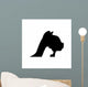Cat Silhouette Icon Pet Wall Mural