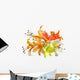 Lily and daylily Wall Decal