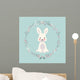 Cute Baby Bunny Rabbit Wall Decal Design 1