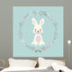 Cute Baby Bunny Rabbit Wall Decal Design 1