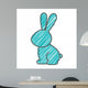 Silhouette with Rabbit Domestic Wall Decal Design 1