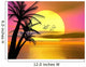 Colorful Tropical Sunset Sunrise Wall Mural