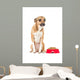 Puppy Looking Wall Mural