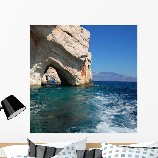 Blue Caves Wall Mural