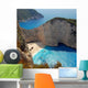Zakynthos Shipwreck Beach Wall Mural