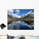 Mountains Surrounding Hardanger Fjord Wall Mural