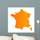 Map France Image with Wall Mural