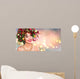 Xmas Model Woman Holiday Wall Mural