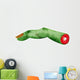 Hand Drawn Severed Finger Watercolor Cut Wall Decal