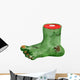 Hand Drawn Severed Foot Watercolor Cut Wall Decal