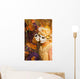 Carnival women whispering secrets Wall Mural