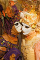 Carnival women whispering secrets Wall Mural