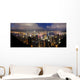 Hong Kong Night View from The Peak Wall Mural