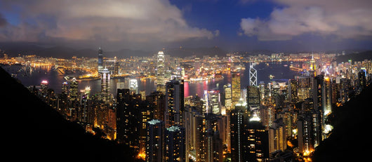 Hong Kong Night View from The Peak Wall Mural
