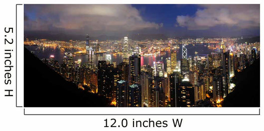 Hong Kong Night View from The Peak Wall Mural
