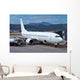 Refueling an Airplane Wall Mural