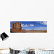 Landscape Panorama Monument Valley Wall Mural
