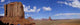 Landscape Panorama Monument Valley Wall Mural