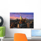 Dallas Downtown Shot from Wall Decal