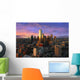 Dallas Downtown Shot from Wall Decal