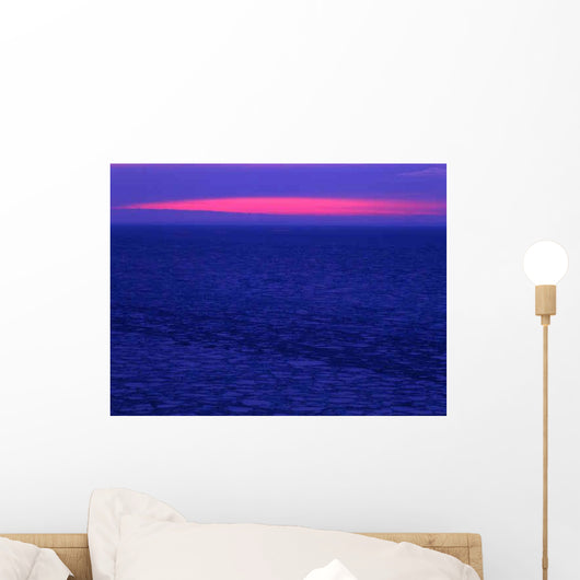 Original Drift Ice Evening Wall Mural