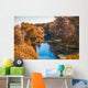 Autumn Park Scene Wall Mural