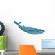 Blue Whale Wall Decal