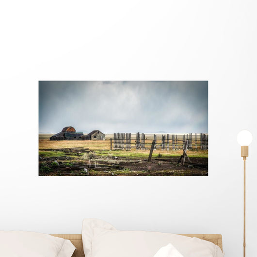 Mormon Row near Jackson Wall Decal