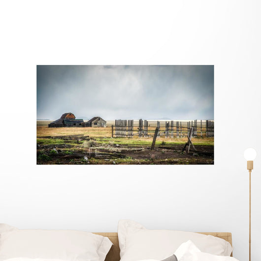 Mormon Row near Jackson Wall Decal