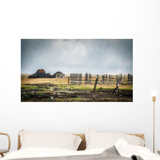 Mormon Row near Jackson Wall Decal