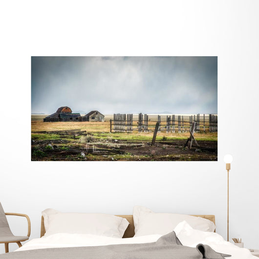 Mormon Row near Jackson Wall Decal