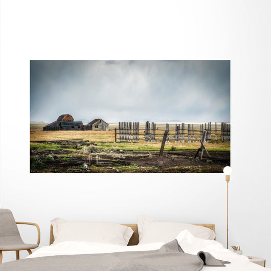 Mormon Row near Jackson Wall Decal