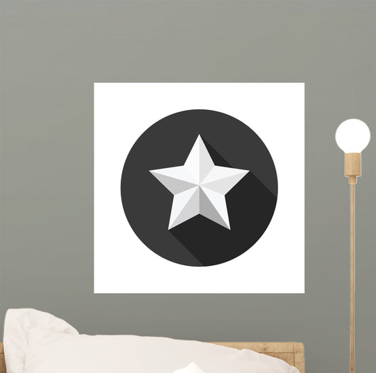 Star Icon Vector Illustration Wall Mural