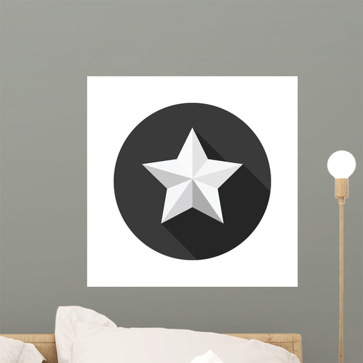 Star Icon Vector Illustration Wall Mural