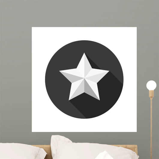 Star Icon Vector Illustration Wall Mural