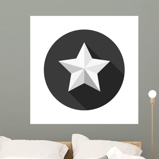 Star Icon Vector Illustration Wall Mural
