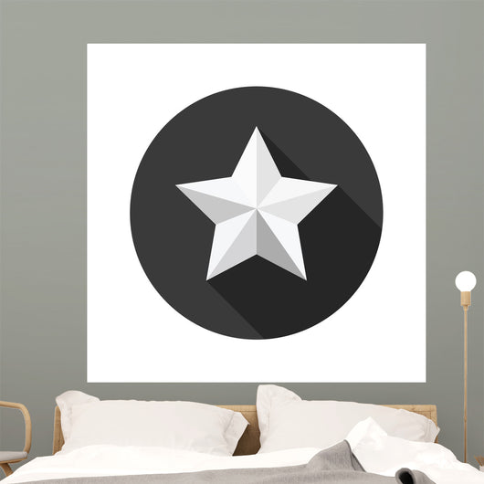 Star Icon Vector Illustration Wall Mural