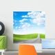 abstract scene blue sky on rural road Wall Mural