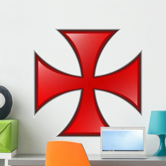 Croix Des Templiers Wall Decal