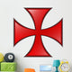 Croix Des Templiers Wall Decal