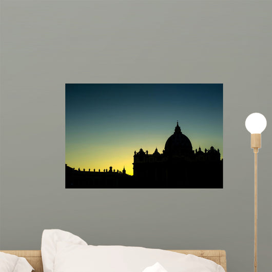 Vatican City Sunset Wall Mural
