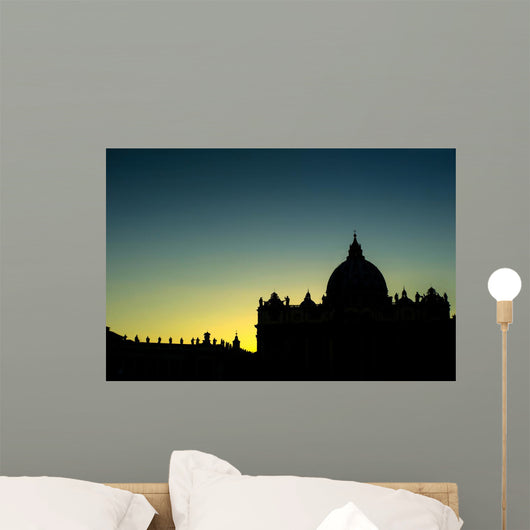 Vatican City Sunset Wall Mural