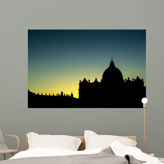 Vatican City Sunset Wall Mural