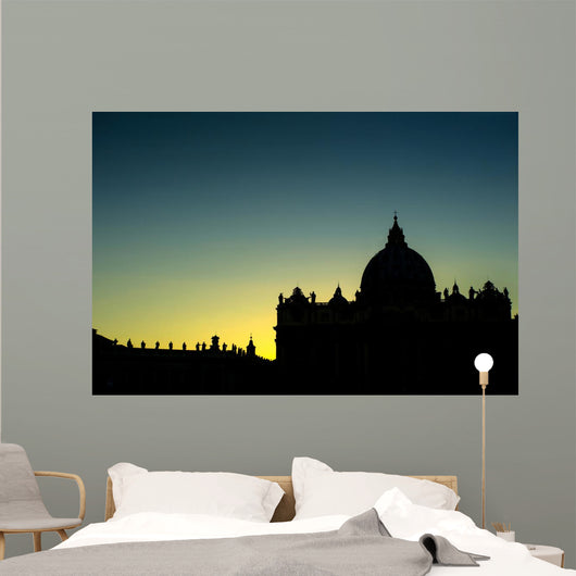 Vatican City Sunset Wall Mural