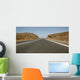 Lonely Desert Road Wall Mural
