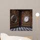 Steampunk Clock Corner Wall Decal