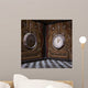 Steampunk Clock Corner Wall Decal
