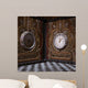 Steampunk Clock Corner Wall Decal