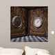 Steampunk Clock Corner Wall Decal