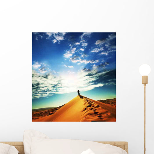 Hike Desert Wall Decal Design 1